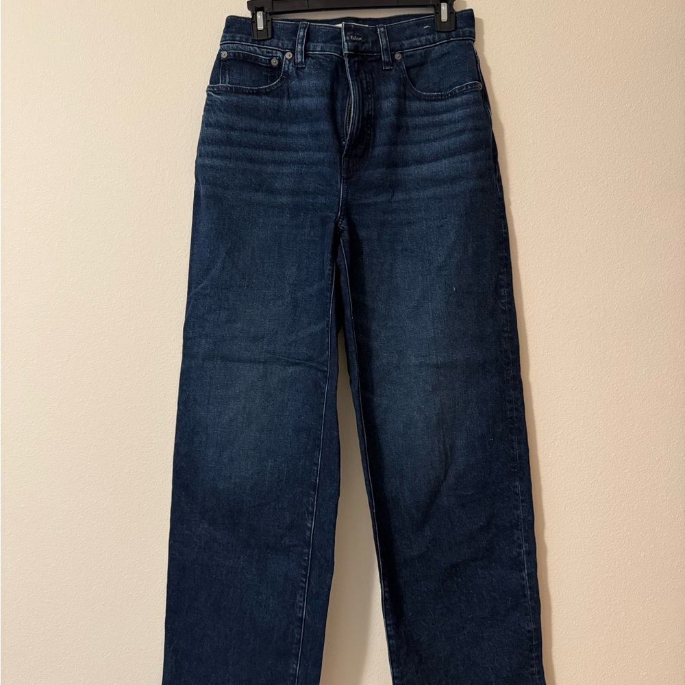 Madewell Women's Dark Blue Flare Jeans